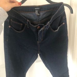 Forever 21 dark wash jeans